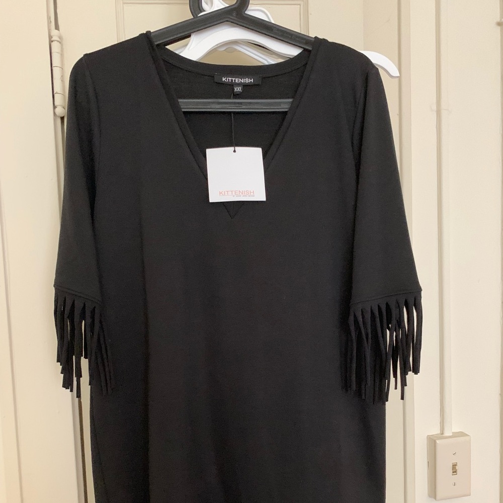 Kittenish Fringe Dress